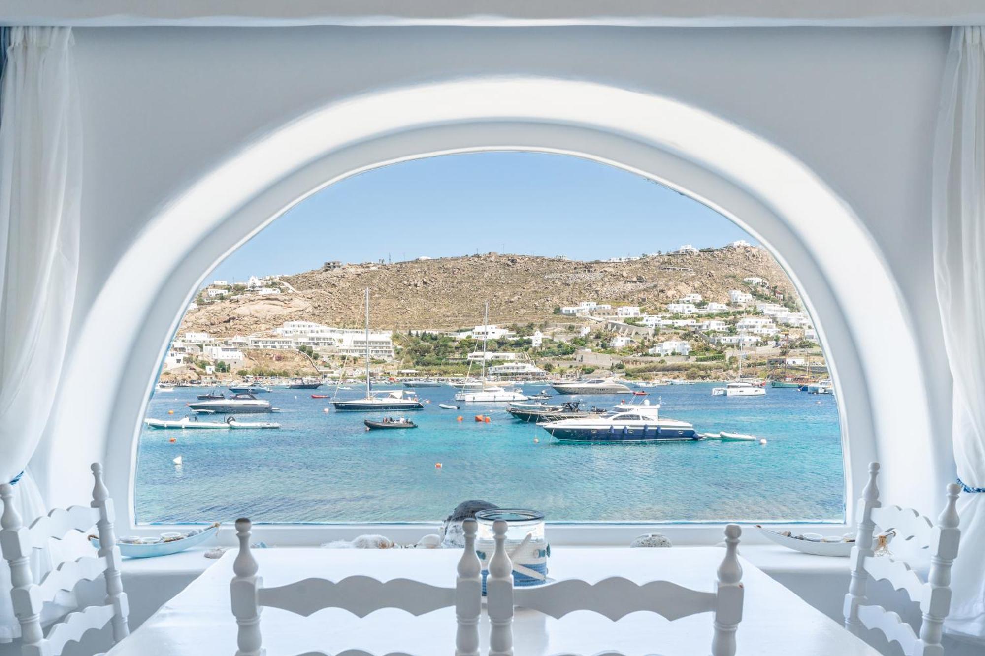 Vila Luxury Sea House By Blue Waters Mykonos Ornos  Exteriér fotografie